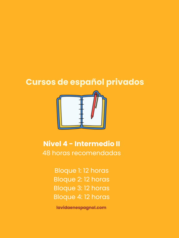 Private Spanish Courses | Cours d’espagnol privés | Cursos de español privados